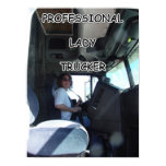 Professional Lady Trucker