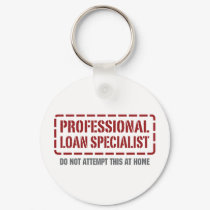 Professional Loan Specialist keychains