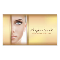 Professional make-up artist business card business cards