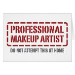 Professional Makeup Artist cards