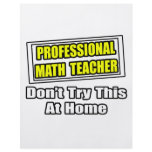 Professional Math Teacher...Joke Personalized Flyer