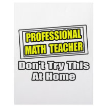 Professional Math Teacher...Joke letterhead by mathteachershirts Professional Math Teacher...Joke letterhead