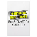 Professional Math Teacher...Joke Personalized Stationery