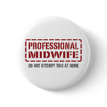 Professional Midwife Buttons