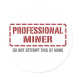 Professional Miner Sticker