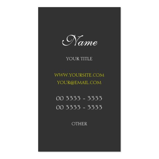 Professional Modern and Elegant 3 Business Card Templates (front side)