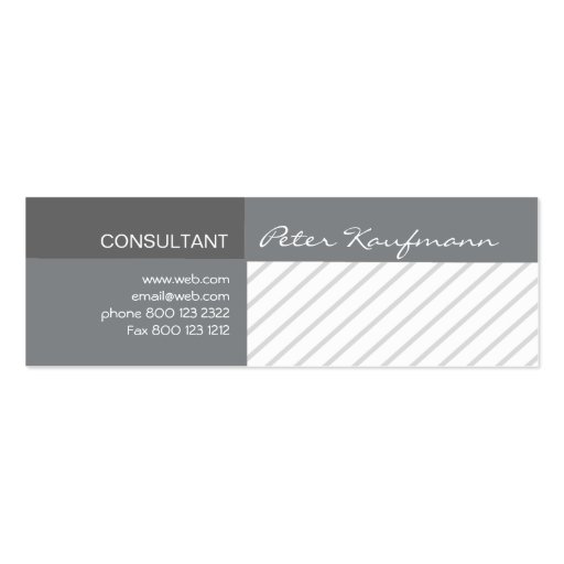 Professional Modern Promotion Business Card (front side)