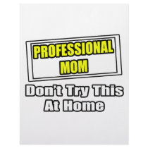 Professional Mom...Don't Try This At Home letterhead