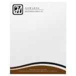 Professional Monogram Business Letterhead