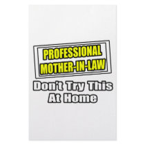 Professional Mother-In-Law...Joke stationery