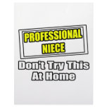 Professional Niece...Don't Try This At Home Personalized Letterhead