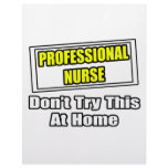 Professional Nurse...Don't Try This At Home Letterhead Design
