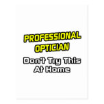 Professional Optician .. Joke Postcards