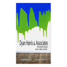 Professional Painting, Painters, Home Improvement Business Cards