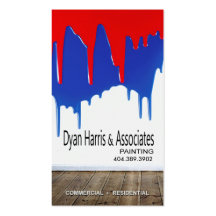 Professional Painting, Painters, Home Improvement Business Card Templates