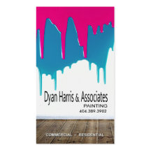 Professional Painting, Painters, Home Improvement Business Card Templates