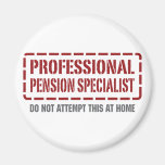 Professional Pension Specialist Fridge Magnet
