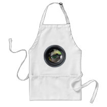 Professional photo lens illustration aprons