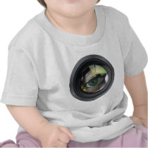 Professional photo lens illustration shirt