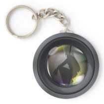 Professional photo lens key chains