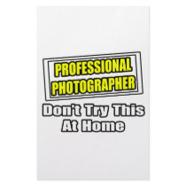 Professional Photographer...Joke stationery by Photographer_Shirts Professional Photographer...Joke stationery