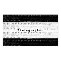 Professional Photography Business card - motion business cards