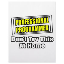 Professional Programmer...Joke letterhead