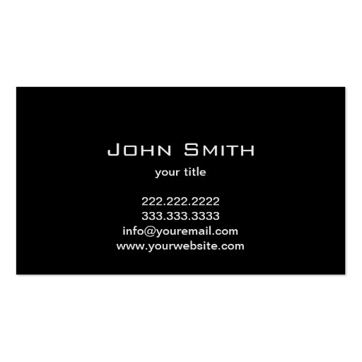 Professional Red Metal QR Code Business Card (back side)