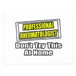 Professional Rheumatologist .. Joke Post Cards