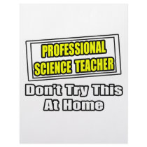 Professional Science Teacher...Joke letterhead