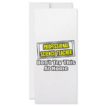 Professional Science Teacher...Joke rack cards