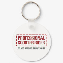 Professional Scooter Rider keychains by 1000suns Professional Scooter Rider keychains