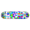 PROFESSIONAL SKATEBOARDS - RAINBOW SQUARES - RAD