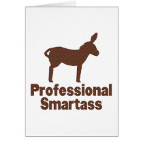 Professional Smartass cards