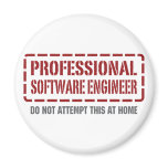 Professional Software Engineer Fridge Magnets