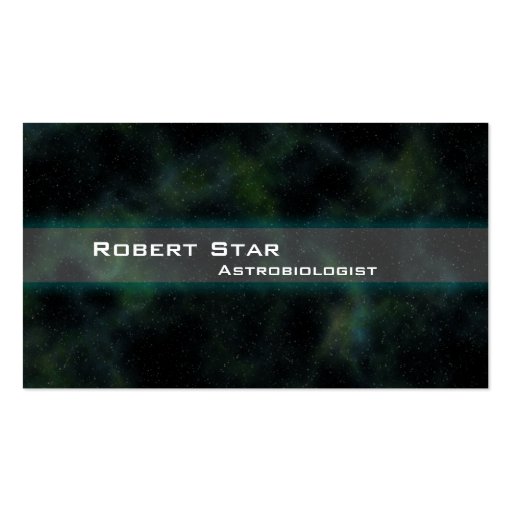 Professional Space Astronomy Nebula Business Cards
