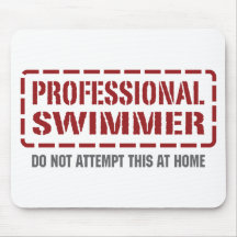 Professional Swimmer Mouse Mats
