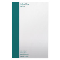 professional teals stationery by asyrum professional teals stationery