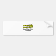 Professional Travel Nurse .. Joke Bumper Sticker