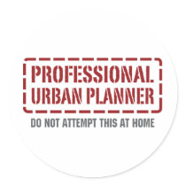 Professional Urban Planner stickers