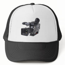 professional video camera trucker hats