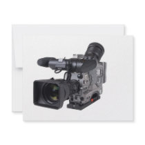 professional video camera personalized invitations