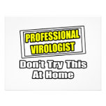 Professional Virologist...Joke Custom Invites