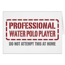 Professional Water Polo Player cards by 1000suns Professional Water Polo Player cards