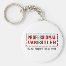 Professional Wrestler Keychain