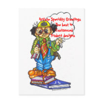 PROFESSOR, Artiste Specialty Greetings       Th... postcards
