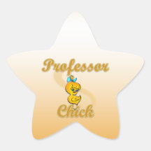 Professor Chick Stickers