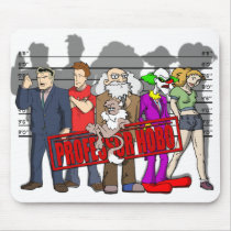 Professor Hobo "Unusual Suspects" Mousepad mousepads