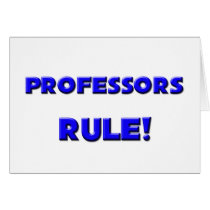 Professors Rule! cards