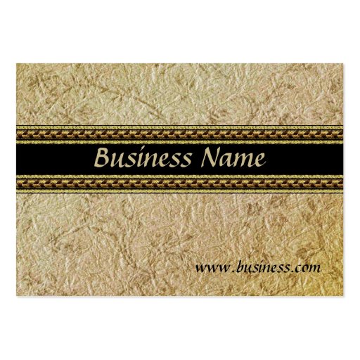 Profile Card Business Embossed Old Paper (002G006) Business Cards (front side)